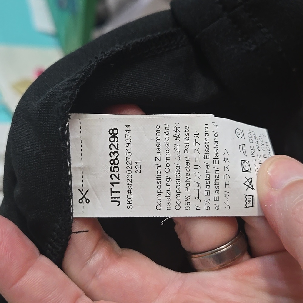 Romwe 2XL Black Basic Mini Skater Dress - Picture 3 of 6